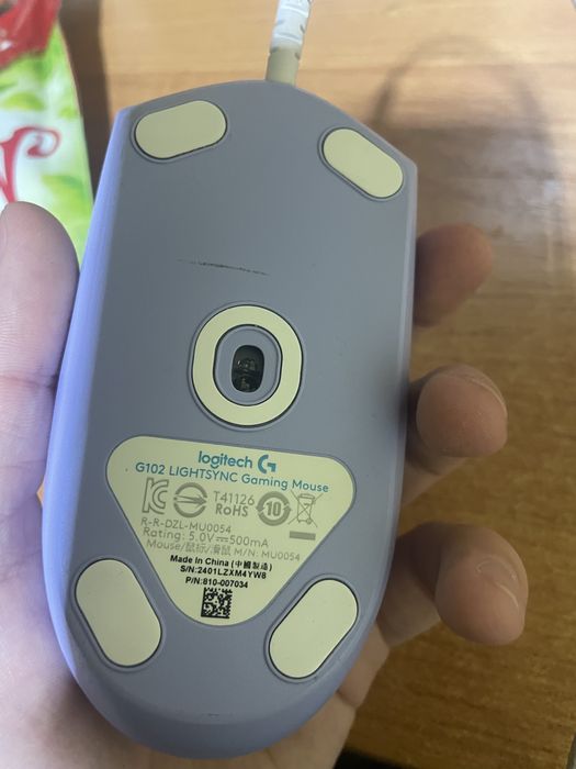 мышка logitech g102