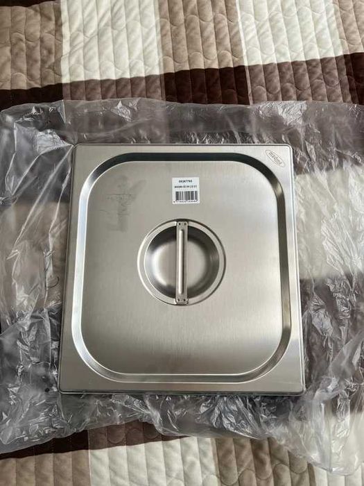 Capac pentru cuva Gastronorm Stainless Steel GN 2/3
