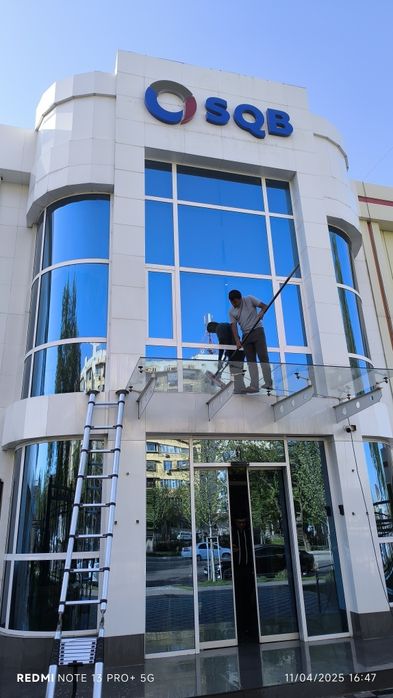 Fasad moyka oyna tozalash xizmati