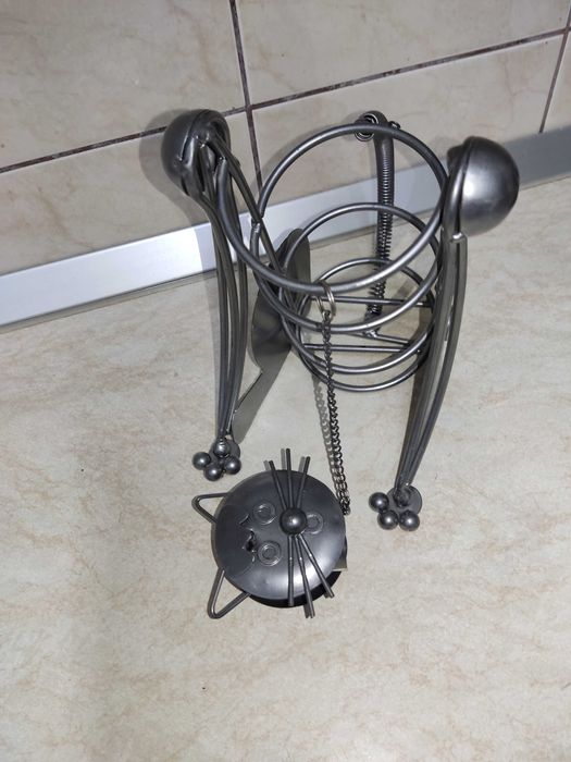 Suport sticla de vin din metal