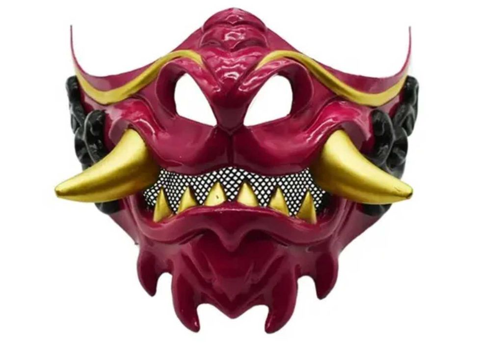 японская маска для карнавалов