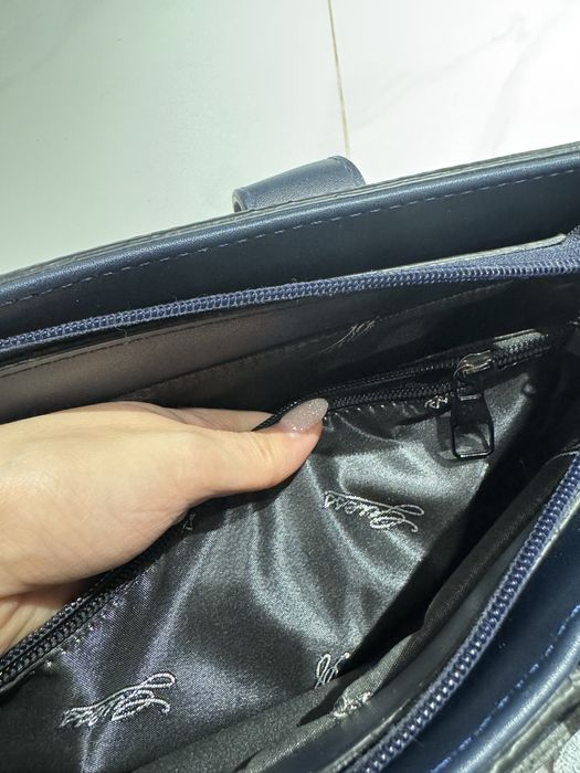 Сумка, новая, синего цвета!