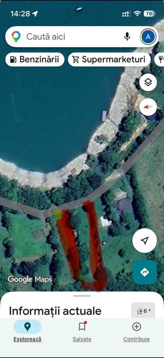 teren cu vedere la lacul Paltinu