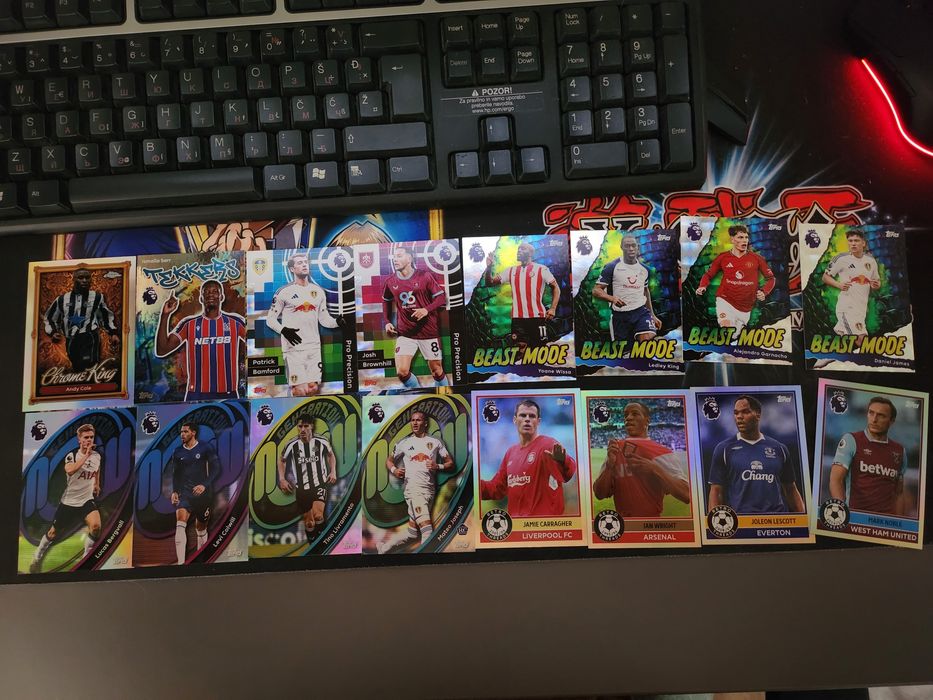 Topps футболни карти