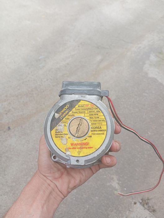 Запчасти на котел daewo