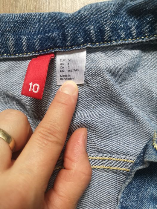 Geacă blugi, mărimea 165(36/xs).