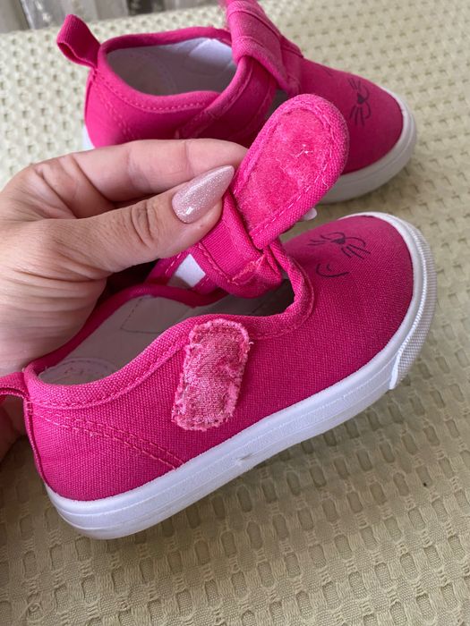 Макасины тряпочные р. 22 (Россия)