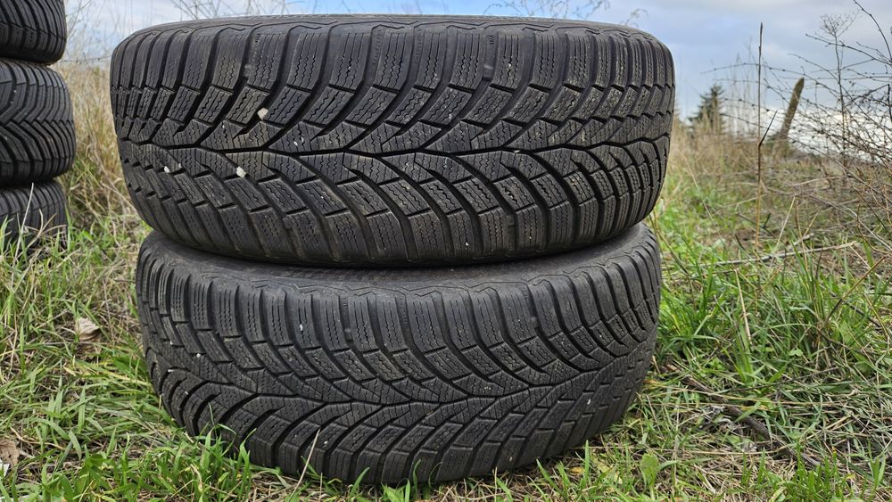 2бр като нови гуми 205 55 16 дот24 континентал continental