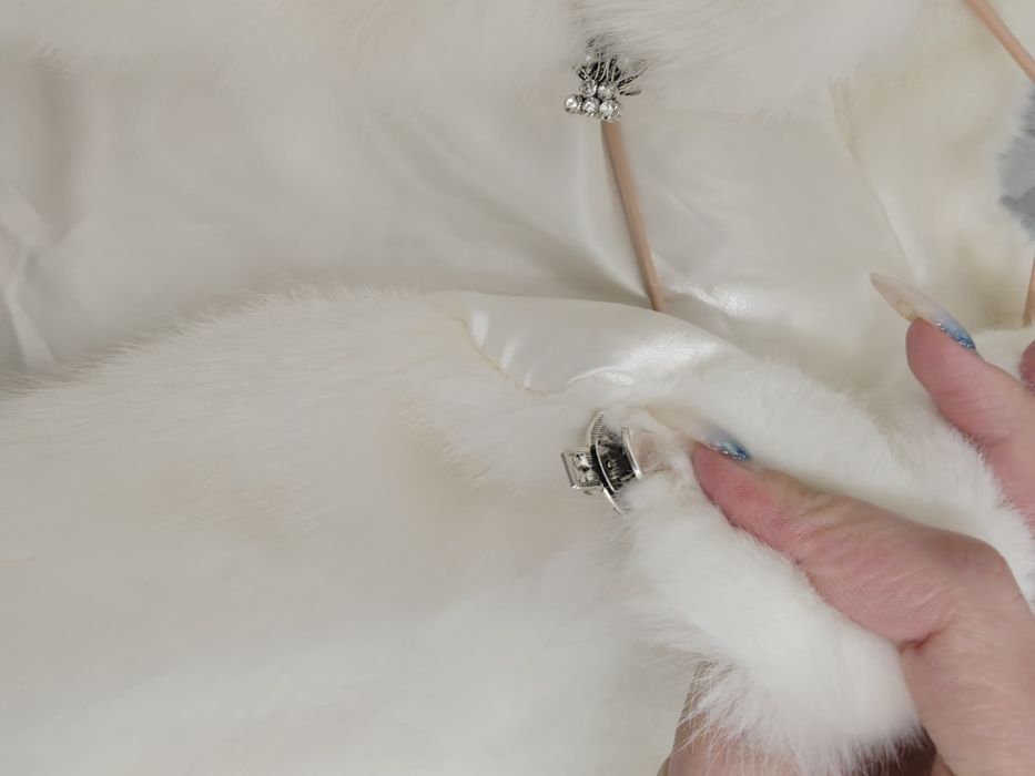 Продам шубку (свадебную)