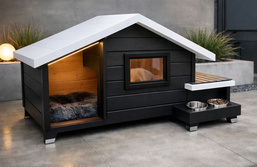 Cusca caine moderna talie medie si talie mica