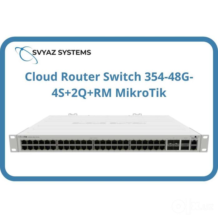 Mikrotik Cloud Router Switch 354-48G-4S+2Q+RM Коммутатор