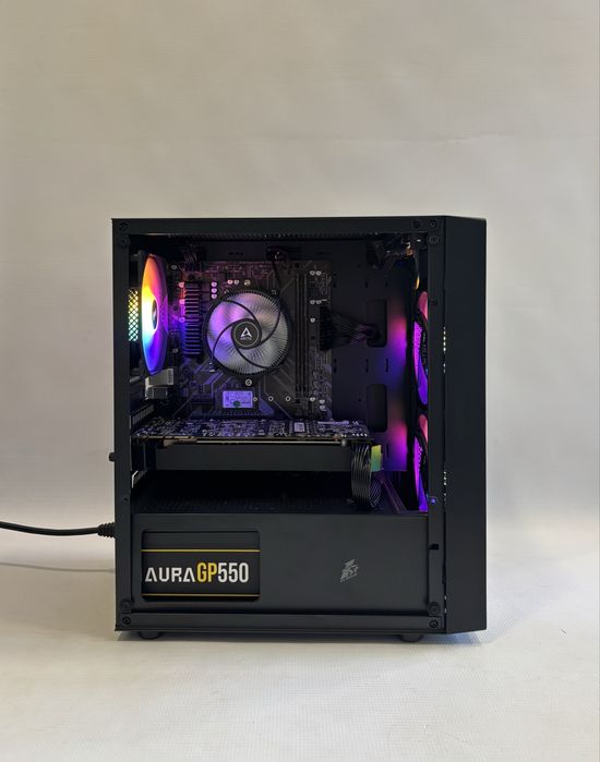 Геймърски компютър AMD Ryzen 5 1600, Nvidia RTX 1070TI,16GB Ram, 256GB SSD