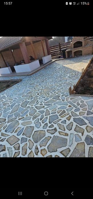Pavaje din piatră naturală 100%
