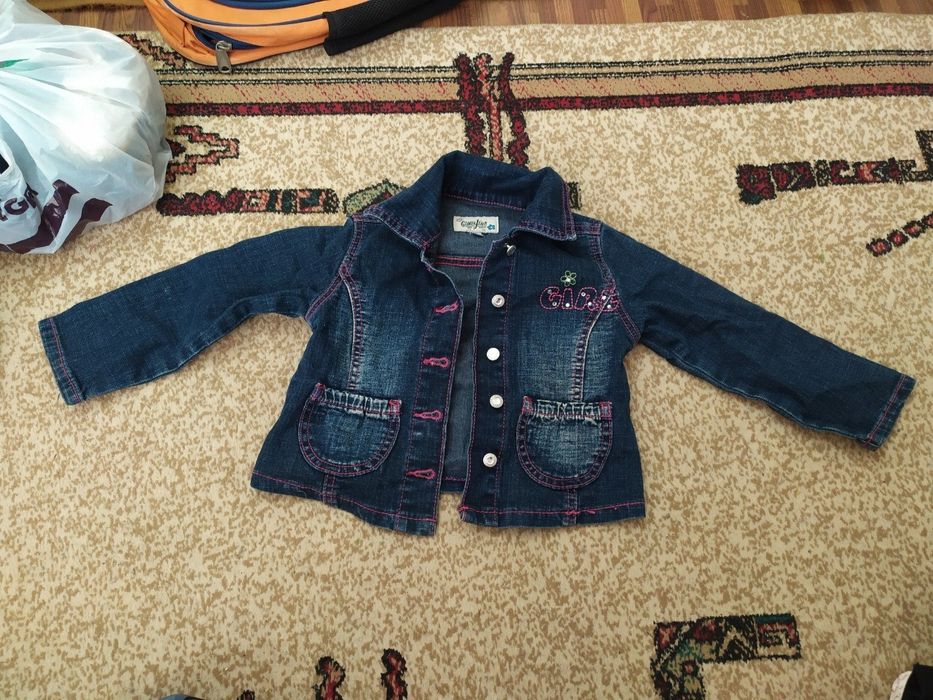 Джинсовая куртка для девочек