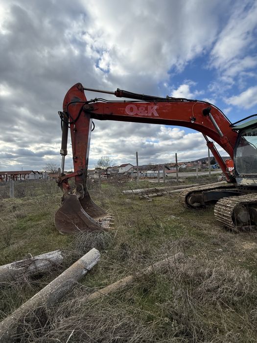 30т багер O&K, дизел, работещ, готов за работа