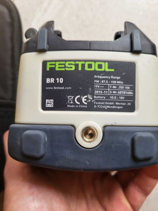 Акумулаторно радио Festool BR 10. Цената е крайна!