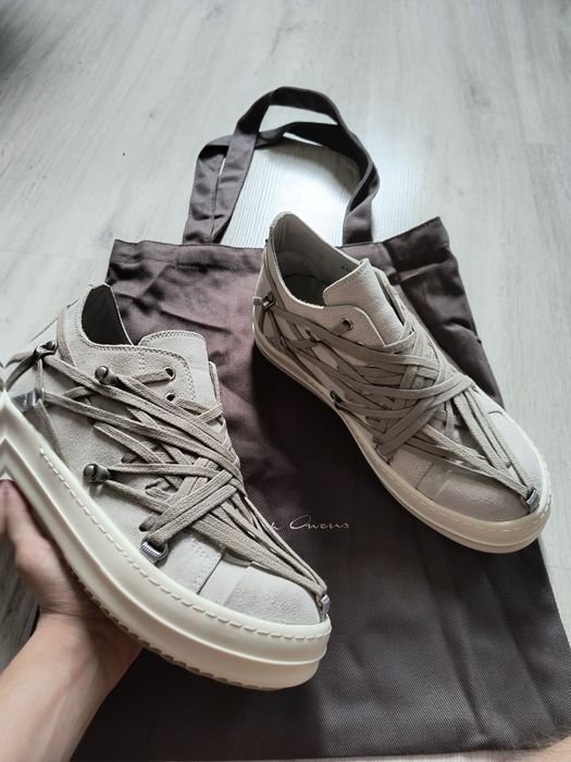 Rick Owens Ramones low megalaces 42