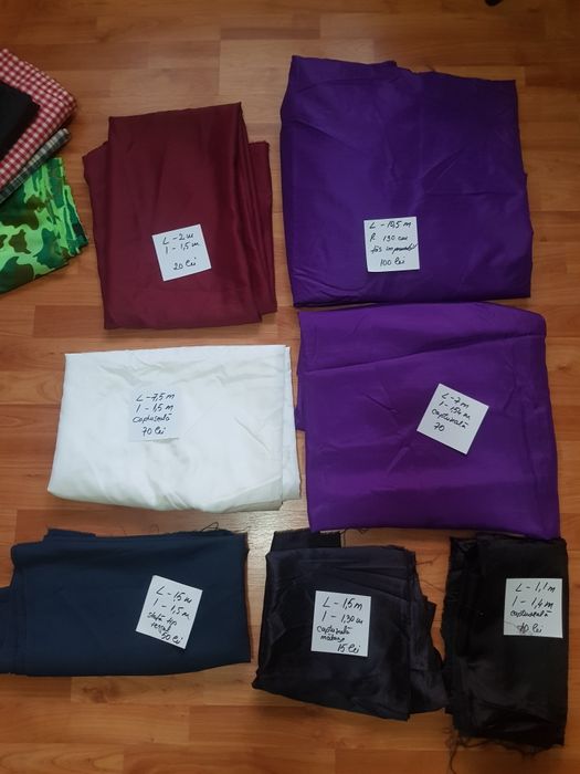 Diverse materiale textile