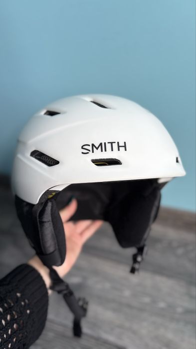 Дамска Бяла Каска Сноуборд SMITH