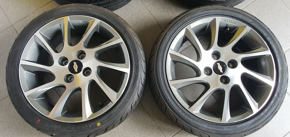 Jante Irmscher 4x100 6Jx16 ET43  Chevrolet Chevrolet, Opel cu anvelope 175 50 16