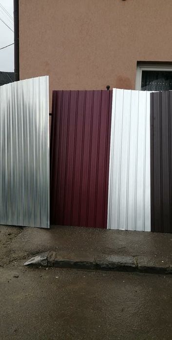 Tabla cutată Zincata zinc aluminiu colorată preț negociabil transport