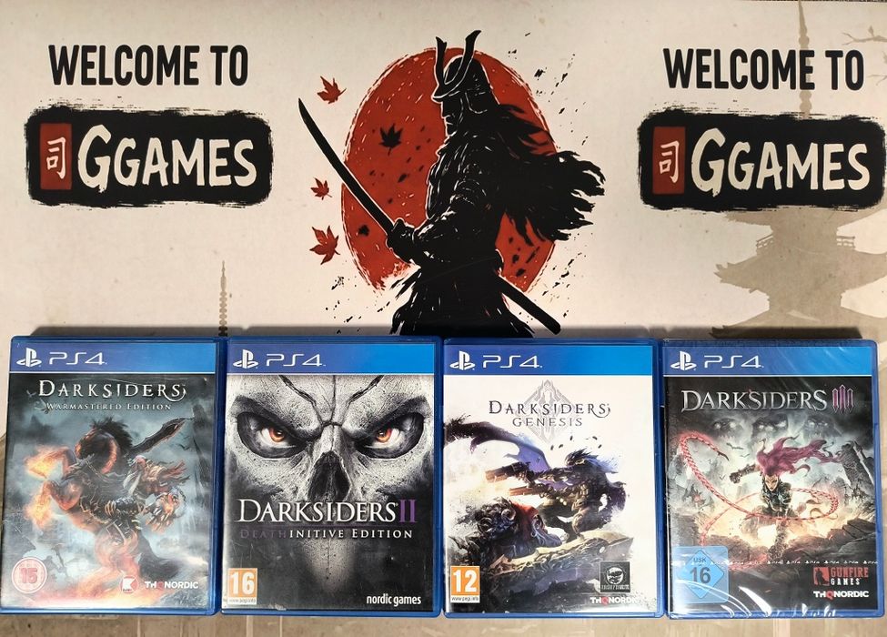 Darksiders Warmastered, 2,3 Genesis PS4 Playstation 4