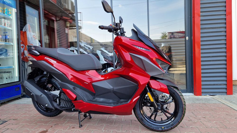 Nou Sym JetX 125 Abs moto scuter permis B, RATE