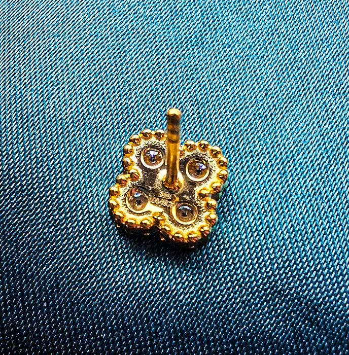Cercei cu moissanite