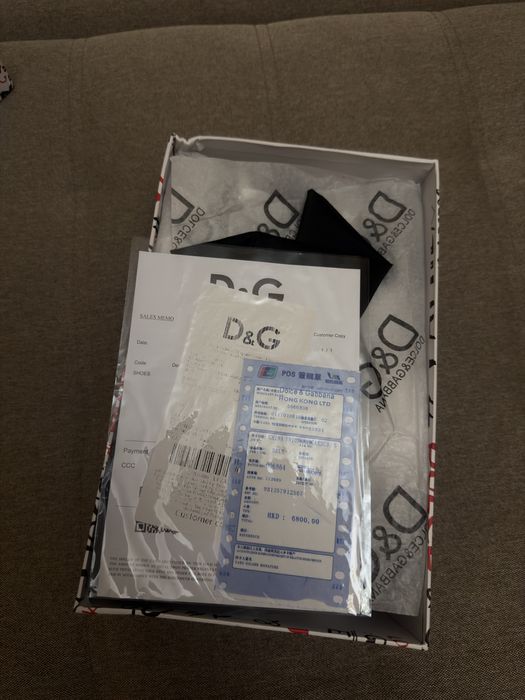 dolce gabbana кеды