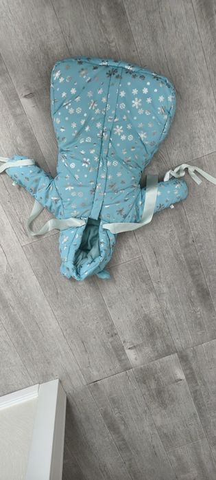 Зимний конверт для новорожденного