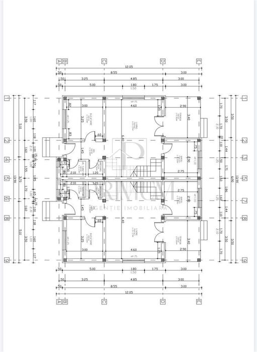 Duplex 5 camere - dormitor la parter - canalizare