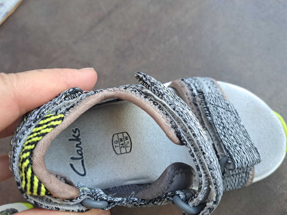 детски сандали,Clarks,летни отворени обувки,за момче,кларк,номер 24