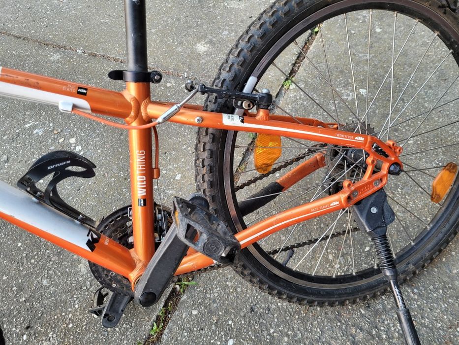 Bicicleta copii MTB KTM, roti de 24", perfect functionala, 24 viteze