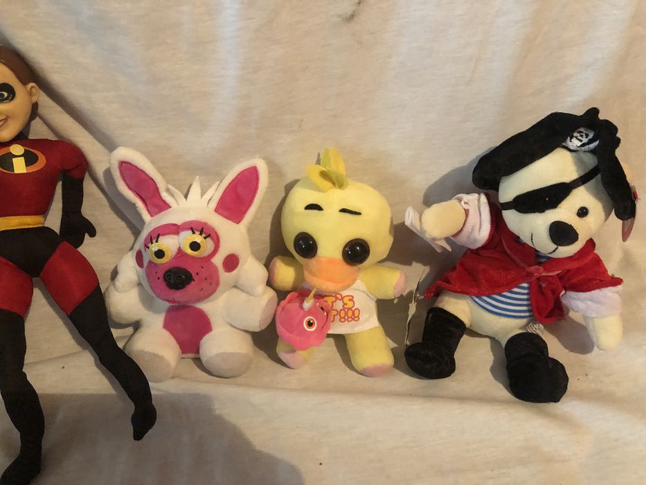 Комплек от 6 броя плюшени играчки /сет