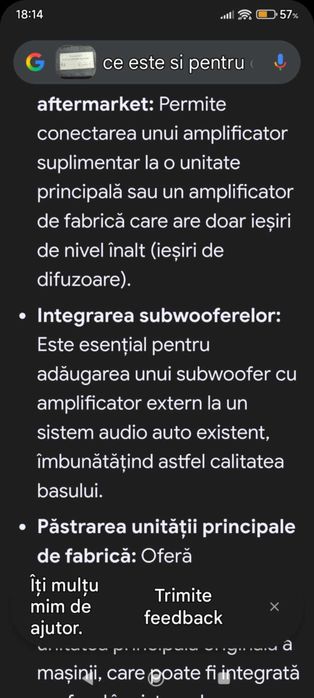 convertor audio cu 2 canale