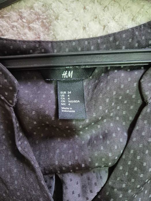 Дамска блуза тип риза H&M