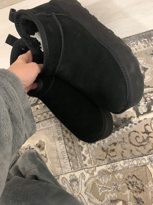 Cizme blană de piele de oaie adevărată