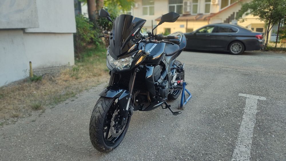 Kawasaki z750 2008 black evacuare SC PROJECT omologata in carte , anvelope noi