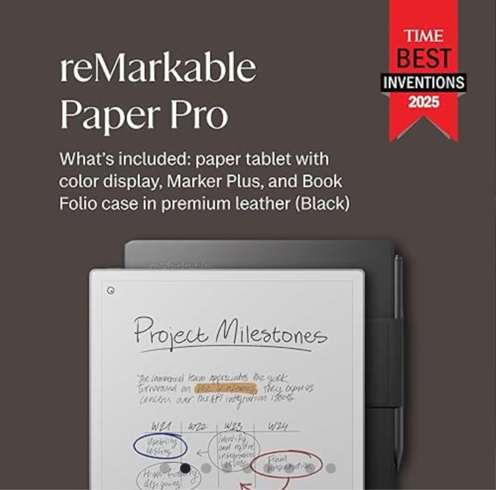 Remarkable Paper Pro + Marker Plus + Original Кожаный чехол