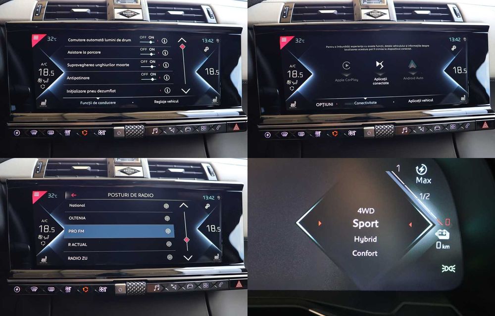 DS 7 Crossback / 300 CP / 4X4 / HYBRID / 2021 / Panoramic/Incalzire/Full LED / Camera / Memorii/Lane/Side