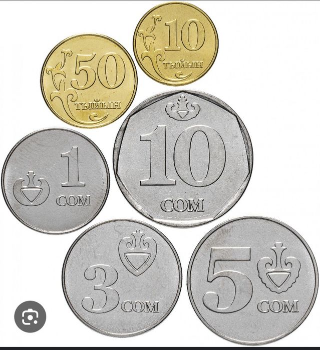 Монеты Киргизии 2008