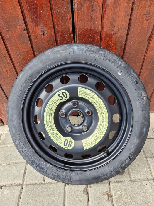 roata rezerva slim R 16 Golf 5,6,7 Skoda,Seat