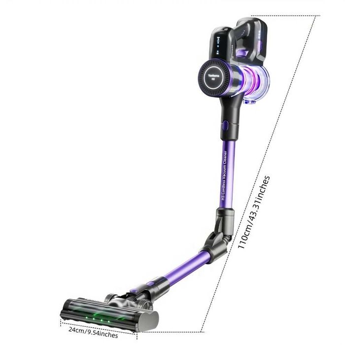 Безжична Вертикална Прахосмукачка - Yanhama H3 600W 65000Pa, 4-в-1!