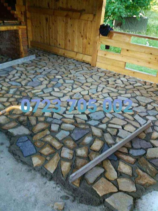 Piatra naturala de munte de Grecia 100%Lucrez în toată Țara