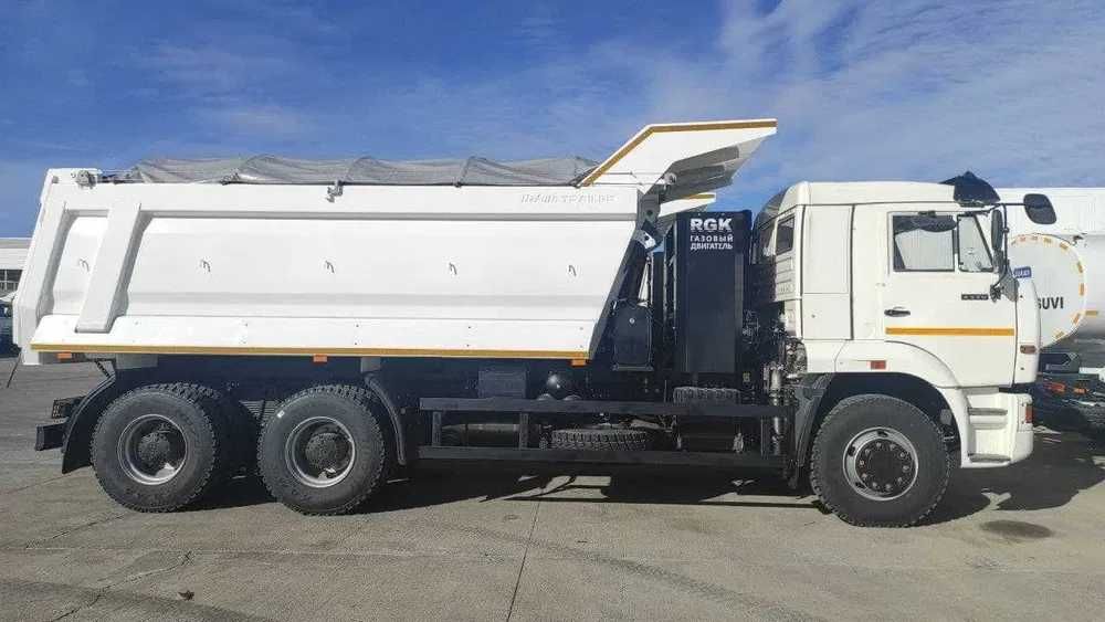Акция 15% на Автосамосвалов КАМАЗ 6520 6х4 газовый
