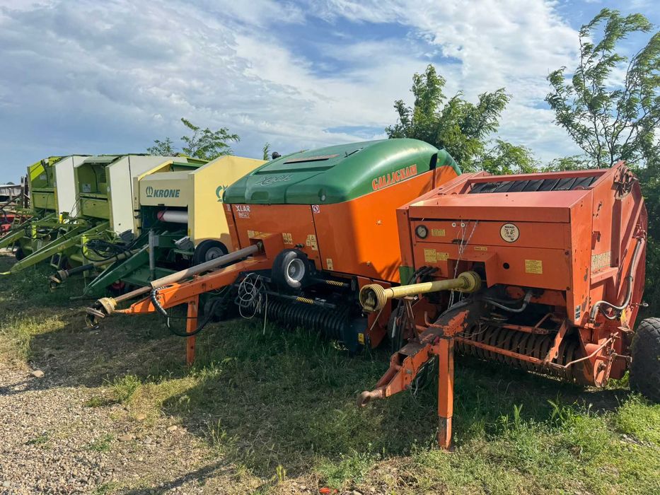 Presa balotat Gallignani Claas Krone balotiera baloti rotunzi/cilindrici pick-up mare, tocator, recent aduse