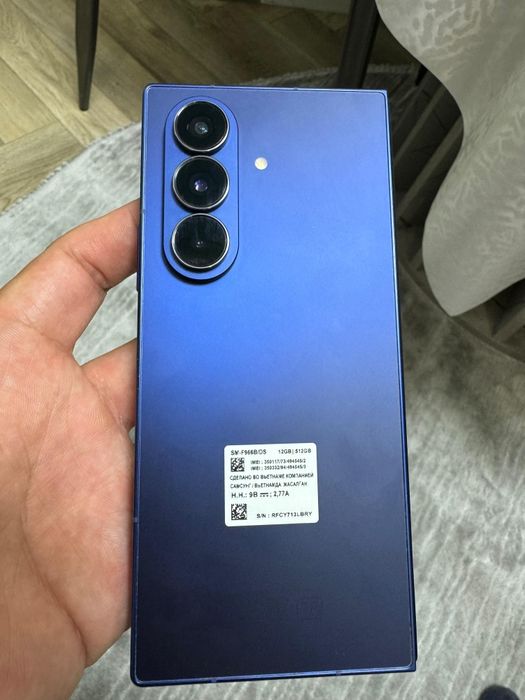 Samsung Galaxy Z Fold7, 512 ГБ