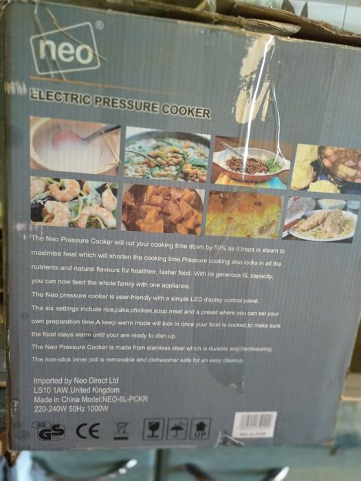 Vând oala sub presiune electrică nouă