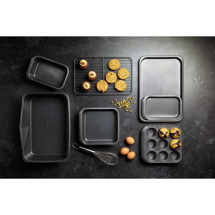 Set pentru copt 7 piese, 41 x 31 cm, otel-carbon - Kitchen Craft