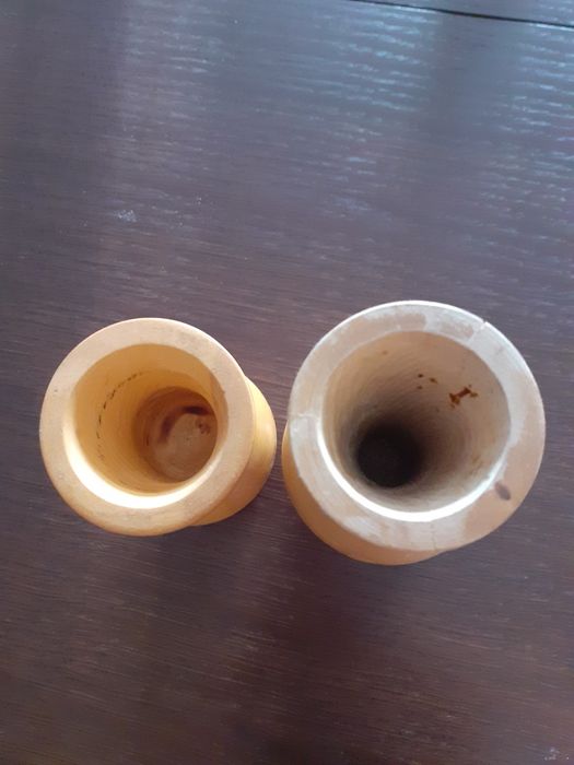 Вази от дърво два броя